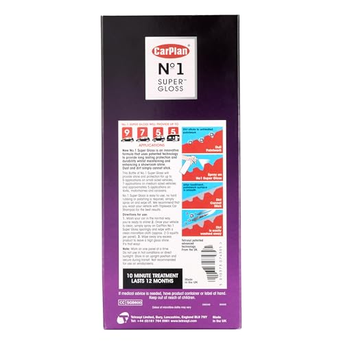CarPlan Kit de Cera Pulidora Super Gloss 621 ml miniatura 2