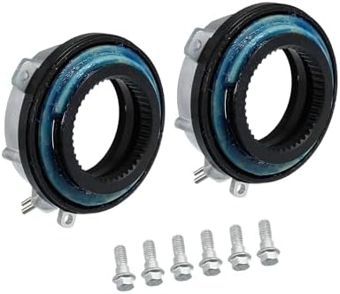 A ABSOPRO 2Pcs Front 4x4 4WD Locking Hub Actuator for Ford F150 4WD 2004-2016 for Ford Expedition 4WD 2003-2015 7L1Z3C247A 4WD Hub Auto Locking Actuator Item Replacement