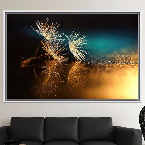 Tableau abstrait floral 50x70 cm affiche moderne nordique pour salon - 3