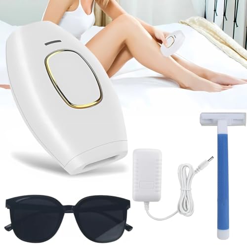 FiTspi IPL Hair Remover Device, 5 Energy Levels, 990,000 Flashes, Painless Permanent Hair Remover Laser for Women and Men, Armpits, Legs, Body & Face