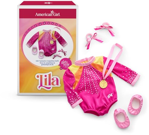 American Girl Lila's Gymnastics Competition Outfit cadeau idéal pour poupée 18-inch 2024