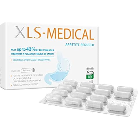 XLS Medical Appetite Reducer - Appetite Suppressant and Hunger Control for a more Efficient Weight Loss - 60 Capsules, 10 Days Treatment Cover