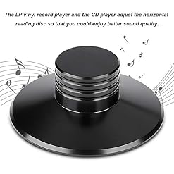 Vinyle Disque Pince, LP Disque Vinyle Disque Stabilisateur Pince en Aluminium pour Lecteur Disques Vinyle LP.(Noir) - Les Beatles, Paul McCartney, John Lennon, RIngo Starr, George Harrison Vinyle Disque Pince, LP Disque Vinyle Disque Stabilisateur Pince en Aluminium pour Lecteur Disques Vinyle LP.(Noir) – Image 3