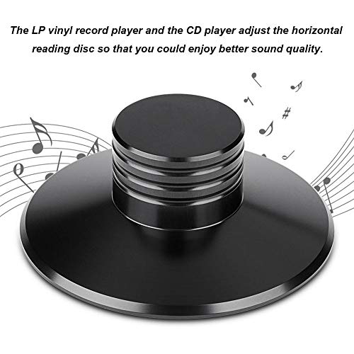 Vinyle Disque Pince, LP Disque Vinyle Disque Stabilisateur Pince en Aluminium pour Lecteur Disques Vinyle LP.(Noir) - Les Beatles, Paul McCartney, John Lennon, RIngo Starr, George Harrison Vinyle Disque Pince, LP Disque Vinyle Disque Stabilisateur Pince en Aluminium pour Lecteur Disques Vinyle LP.(Noir) – Image 4
