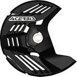 Acerbis X-Brake Linear Front Disc Cover Black Compatible with Kawasaki KX450 2020-2026/KX250/KX250X/KX450X 2021-2026/Compatible with Yamaha YZ250F/YZ450F 2014-2026/YZ125/YZ250 2004-2026 - 2985050001