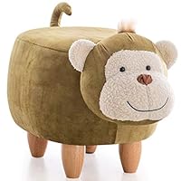 Aramox Kid Tier Fußschemel Grün - Niedlicher Hasen Hocker Für Kinderzimmer