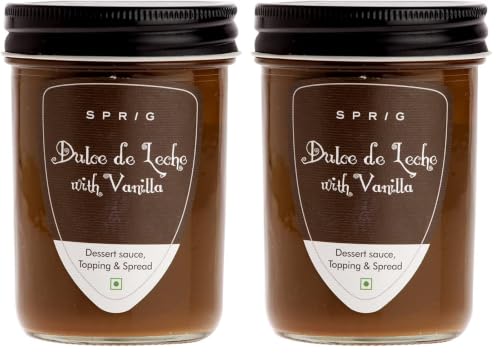 Image of S P R I G Sprig Dulce De Leche with Vanilla, 290g (Pack of 2)