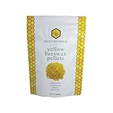 Beesworks Yellow Beeswax Pellets (1 lb) | 100% Pure, Cosmetic Grade, Triple-Filtered Beeswax for DIY Skin Care, Lip Balm, Lotion, and Candle Making