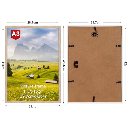 Cadre photo A3 pour protéger vos diplômes et puzzles sans effort - 3
