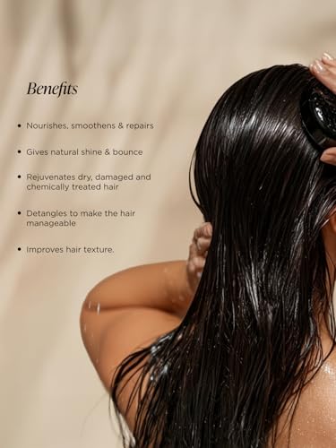 Image of Forest Essentials Hair Conditioner Japapatti & Brahmi | Ayurvedic Hair Conditioner | Nourishing Natural Conditioner for Dry, Frizzy & Chemically Treated Hair | For Women & Men | Travel Size