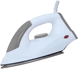 Techking Dry Iron Non Stick Press 750 Watts for All Kinds of Clothes (Multicolor)