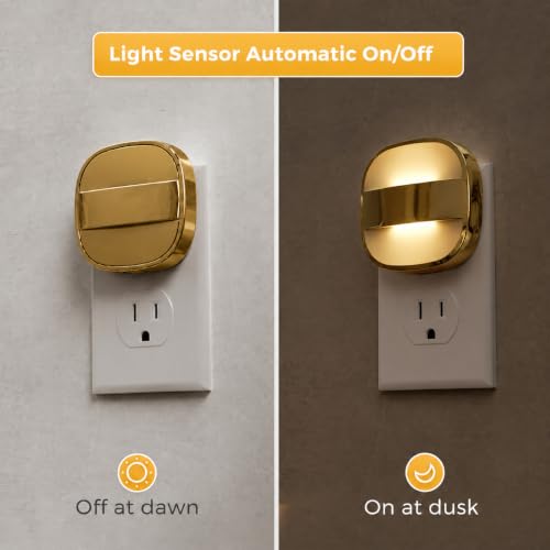 Image of L LOHAS LED Night Lights Plug into Wall,Dusk to Dawn Sensor Night Light