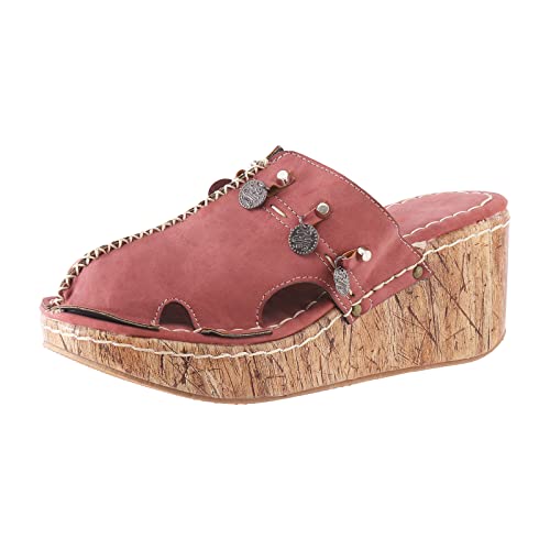 EMAlusher Orthopaedic Sandals Slippers Women's Black Washable Sandals for Breathable Sports Leisure Beach Strappy Sandals Fashion Lightweight, pink, 9 UK