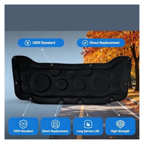Tapis d'isolation capot haute performance pour Mercedes GLA X156 2013-2020 - 3