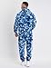 Amstaff Herren Kapuzenpullover Attikus Hoodie Blau Camouflage XXL