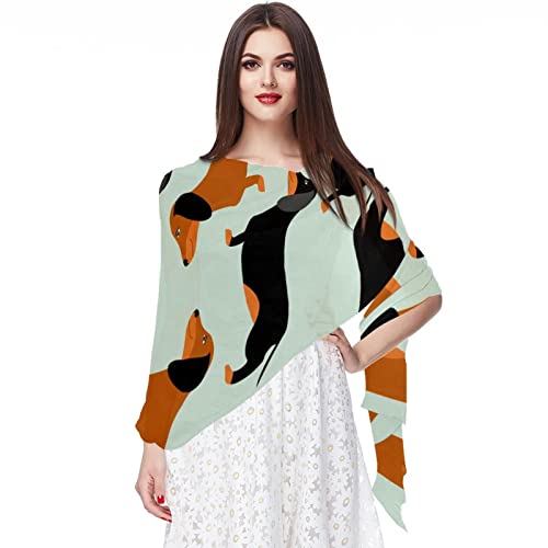 Foulard en mousseline de soie femme labrador noir : emportez votre passion partout avec vous