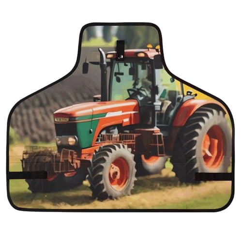 Delantal de trabajo unisex multipropósito con bolsillos miniatura 1