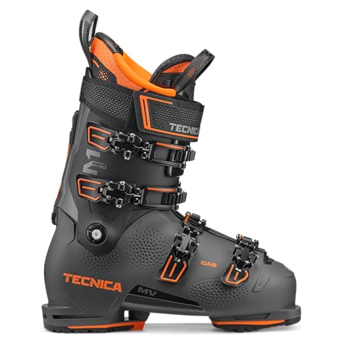 Tecnica Mach1 MV 110 All Mountain/High Performance Men's Downhill Ski Boot (Race Grey, 29.5)