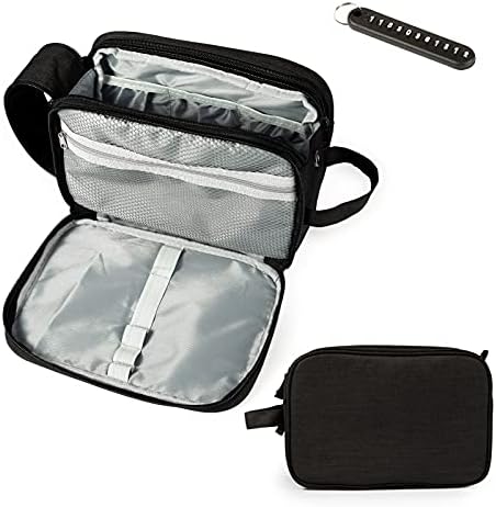 Toiletry Travel Bag Toiletry Bags Dopp Kit Travel Accessories Water-resistant Toiletries Organizer Bag Case for Men Women (Black) 1 Toiletry Travel Bag Toiletry Bags Dopp Kit Travel Accessories Water-resistant Toiletries Organizer Bag Case for Men Women (Black)