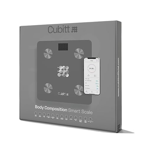 Báscula Digital Inteligente Cubitt con Bluetooth - Gris miniatura 5