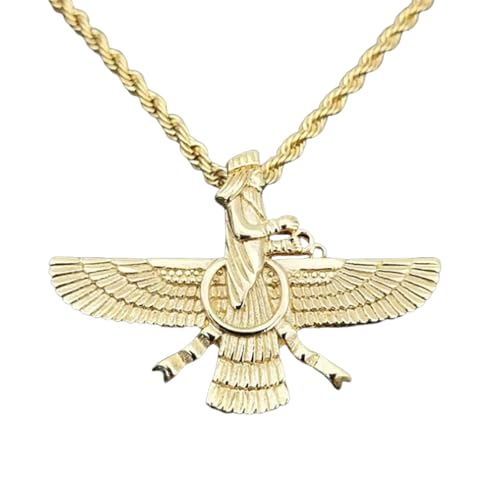 Accessoires hommes femmes collier Zoroa Ahura en finitions de qualité