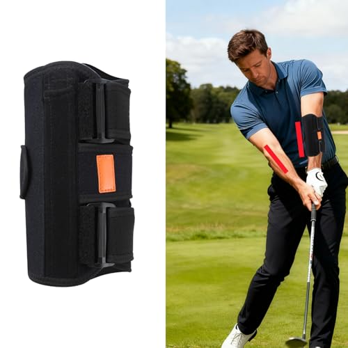 WIGERLON Golf Elbow Training Aid for Eliminating Chicken Wing, Straight