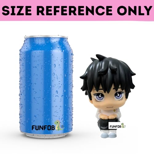 Image of FUNFOB Jujutsu Kaisen Yuta Okkatsu Action Figure Height - 11cm Collectible Anime Figures PVC Multicolour | Yuta Okkatsu Look up
