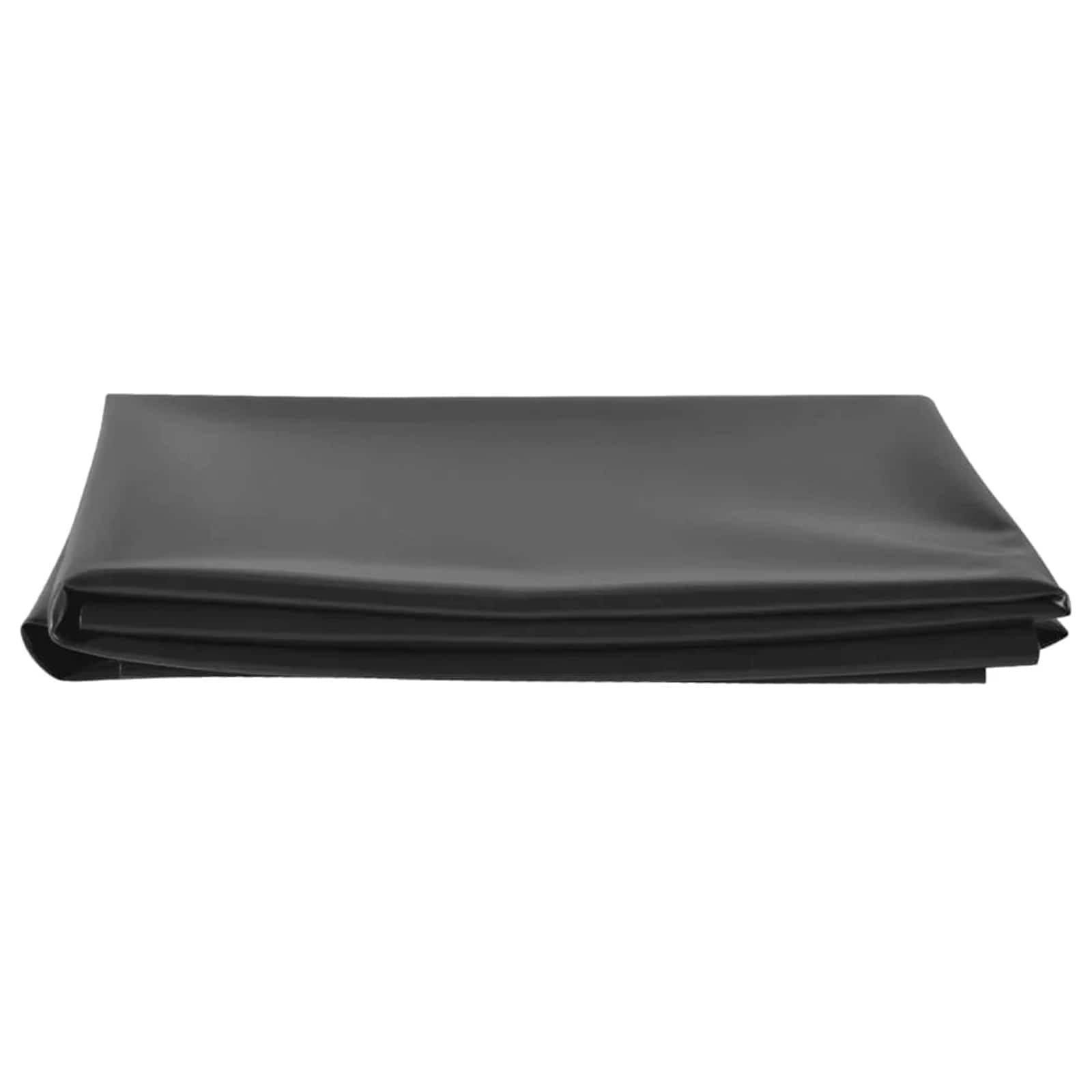 vidaXL Teichfolie 7 x 4 m PVC 0,5 mm Schwarz, Flexible Teichabdeckung, Teichplane für Fischteiche im Außenbereich, Reißfestes Teichzubehör, Faltbare Teichfolie