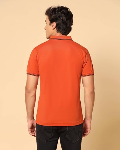Image of INKKR Men's Solid Regular Fit T-Shirt