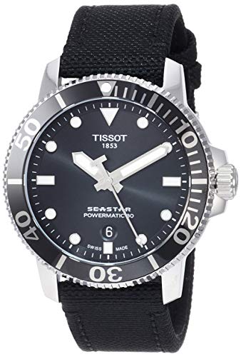 Preisvergleich Produktbild Tissot Herren-Uhren Analog Automatik One Size Textil 87687325