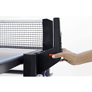 KETTLER Sport Outdoor 6 Table Tennis Table with 4 Player Bundle