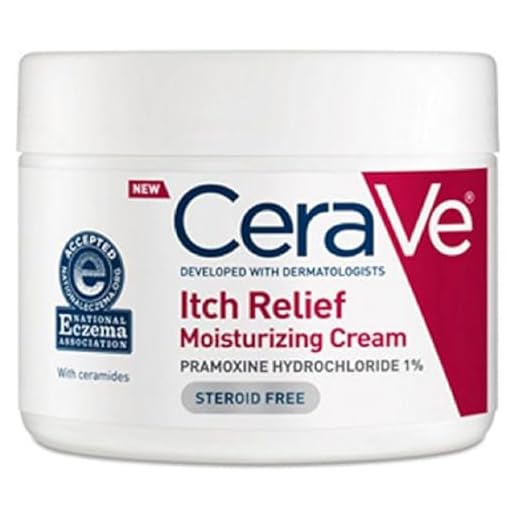 CeraVe Moisturizing Cream for Itch Relief, Anti Itch Cream, 12oz