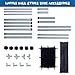JDS Strikezone Backstop for Wiffle Ball, Made of Heavy Duty PVC, 48
