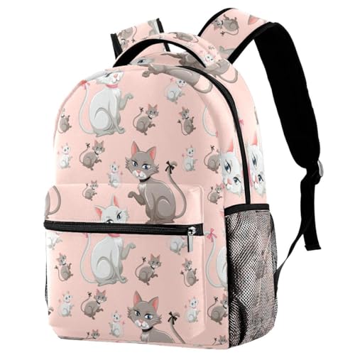 Sac de voyage décontracté motif chaton pour sorties