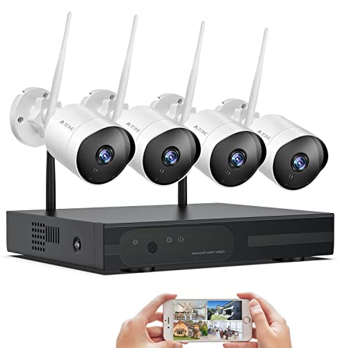 Amazon.co.jp: A-ZONE: WIFI防犯カメラセット