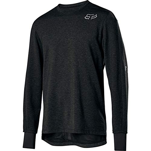Fox Racing Ranger Thermo Long-Sleeve Jersey - Men's Black, M