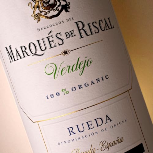 Miniatura 5 de Marqués De Riscal Verdejo 100 Organic - Vino Blanco Denominación De Origen Rueda, Variedad Verdejo - Caja De 6 Botellas De 750 Ml Con Cubitera