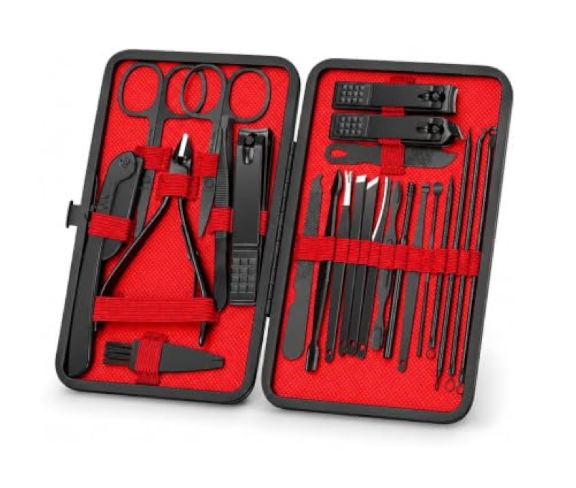 26-Piece Manicure Pedicure Kit with Travel Case