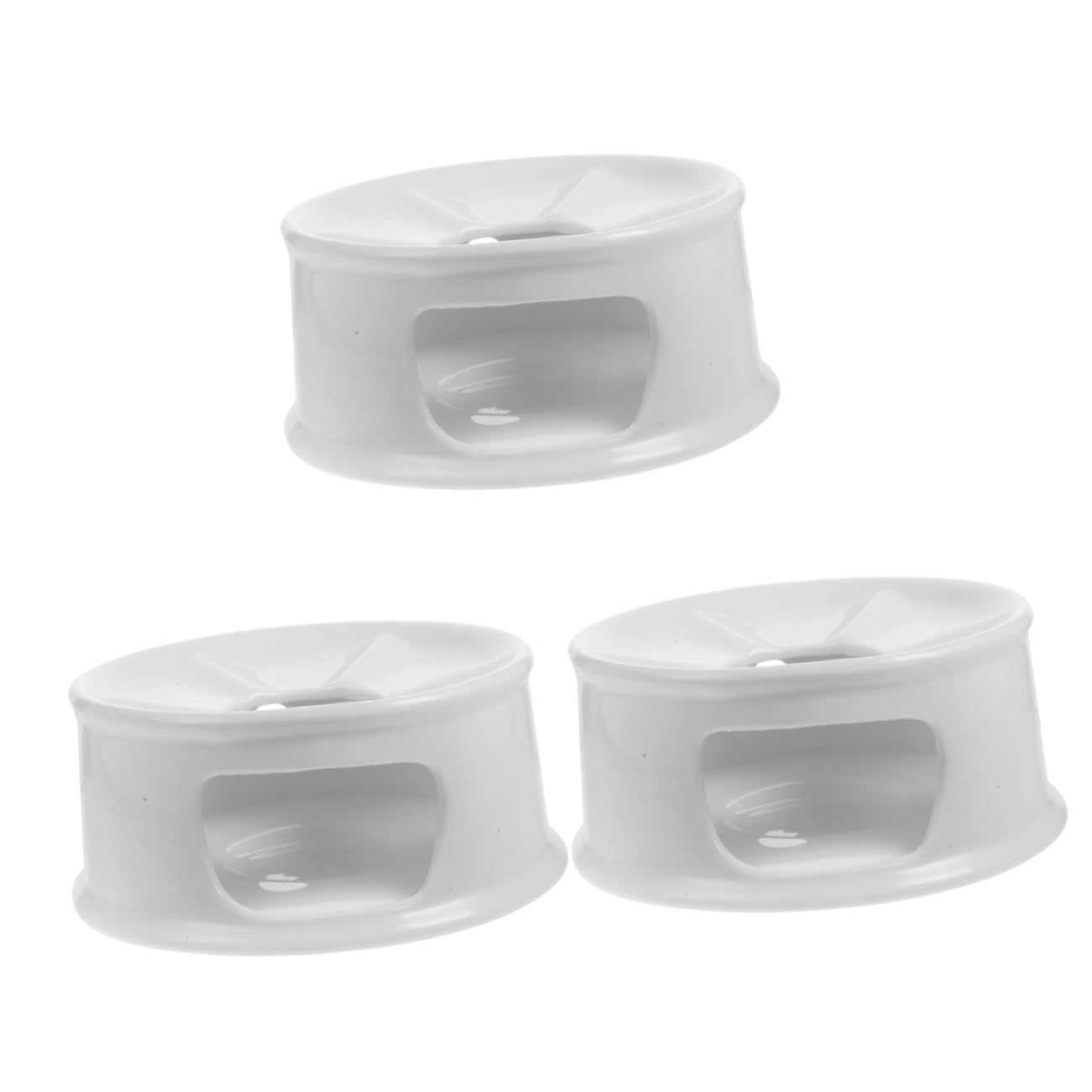 ULTECHNOVO Vintage Ceramic Teapot Warmer Base Heat Resistant Household Tea Heater Stylish Design for Keeping Tea Warm Elegant and Reliable Heating for Daily Use