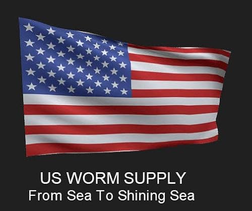 500 Big Reds aka European Nightcrawler Worms for fiishing by US Worm Supply. Live delivery Guaranteed by The World\'s Largest Supplier of Live Bait.