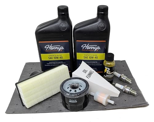 Kit de Mantenimiento 10W-40 Henry's para Kawasaki FR541V FR600V miniatura 1