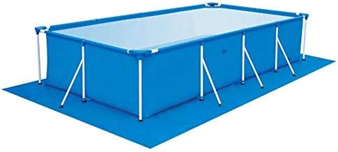 Square Pool Ground Cloth,Inflatable Swimming Pool Mat Rectangular Pool Floor Protector Above Ground Pools - Easy to Clean Mat