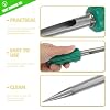 ULTECHNOVO Stainless Steel Soil Sampler Probe Portable 7.87 Inch Grain Powder Sampling Tool for Agricultural Soil Test and Seed Sampling
