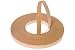 Produktbild 22mm Gedämpfte Buche Echt Vorgeklebtes Furnier-Randband - 50m Rolle für die Industrie Gehobene Qualität - Eisen-On Holz für Einfache DIY-Anwendung