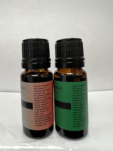 Image of Eternal Essence Oils 2 Pack 10ml Premium Fragrance Oil - Coral Reef & Kelp - for Candle, Soap Making, Aromatherapy, Diffusers, Home Care, & Humidifiers