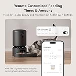 PETLIBRO Automatic Cat Feeder for 2 Cats, 5G WiFi Cat Food Dispenser with APP Remote Feeding, 5L Timed Automatic Dog Feeder, 1-10 Meals/Day, 10s Meal Call, Dual Trays Pet Feeder for Cat, Dog - Image 3