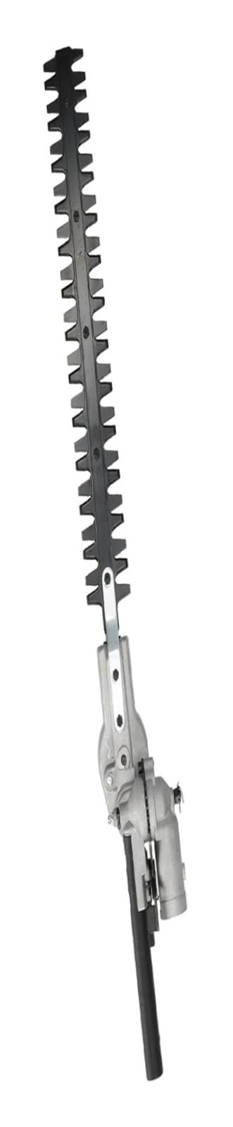 Accesorio de cabezal cortasetos de doble paleta de 26 mm for desbrozadoras, construcción de acero al manganeso 65 y aleación de aluminio, diseño ergonómico for recorte de jardín