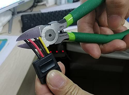 Linshi Wire Cutter 6-Inch Mini Flush Cutter For Jewelry Making, Clean Cut Precision Wire Cutters, Side Cutting Pliers Powerful For Jewelry, Crafts, Diy, Electronics, Model Making (2) #TOP5