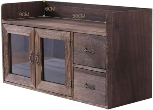 Barino オフィス収納 卓上ボックス チェスト 引き出し 小物収 取っ手 書類整理 おしゃれ A4 卓上 木製 ナチュラル トップ スタッキング可 デスクトップ チェスト タンス スタイル トップ 学生用デスク 小型本棚 ベイウィンドウ コンビネーショ