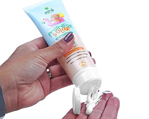 Protetor Solar Natural Físico Mineral Vegano Orgânico Bebê e Criança